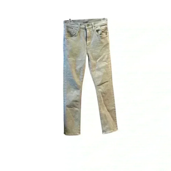 NEW MOTHER STASH MID RISE DAZZLER ANKLE Second Chance oil green Size 25 - Picture 4 of 10